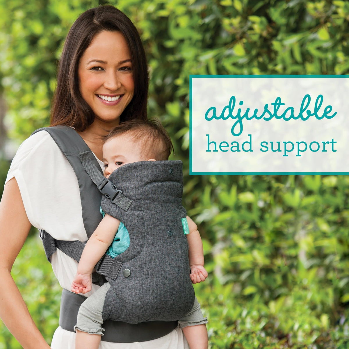 Infantino Flip 4-in-1 Baby Carrier Convertible Ergonomic, Rainbow - Jansha Store