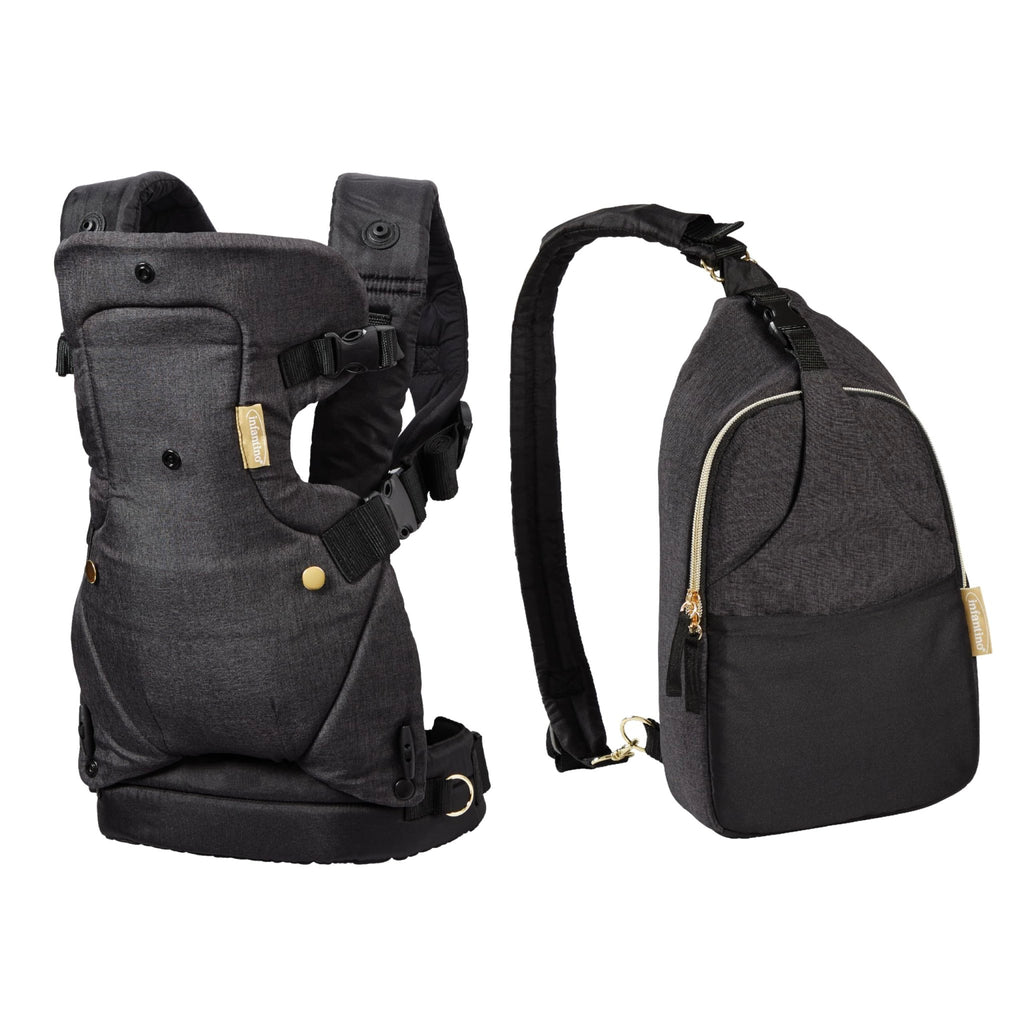 Infantino Flip 4-in-1 Baby Carrier Convertible Ergonomic, Rainbow - Jansha Store
