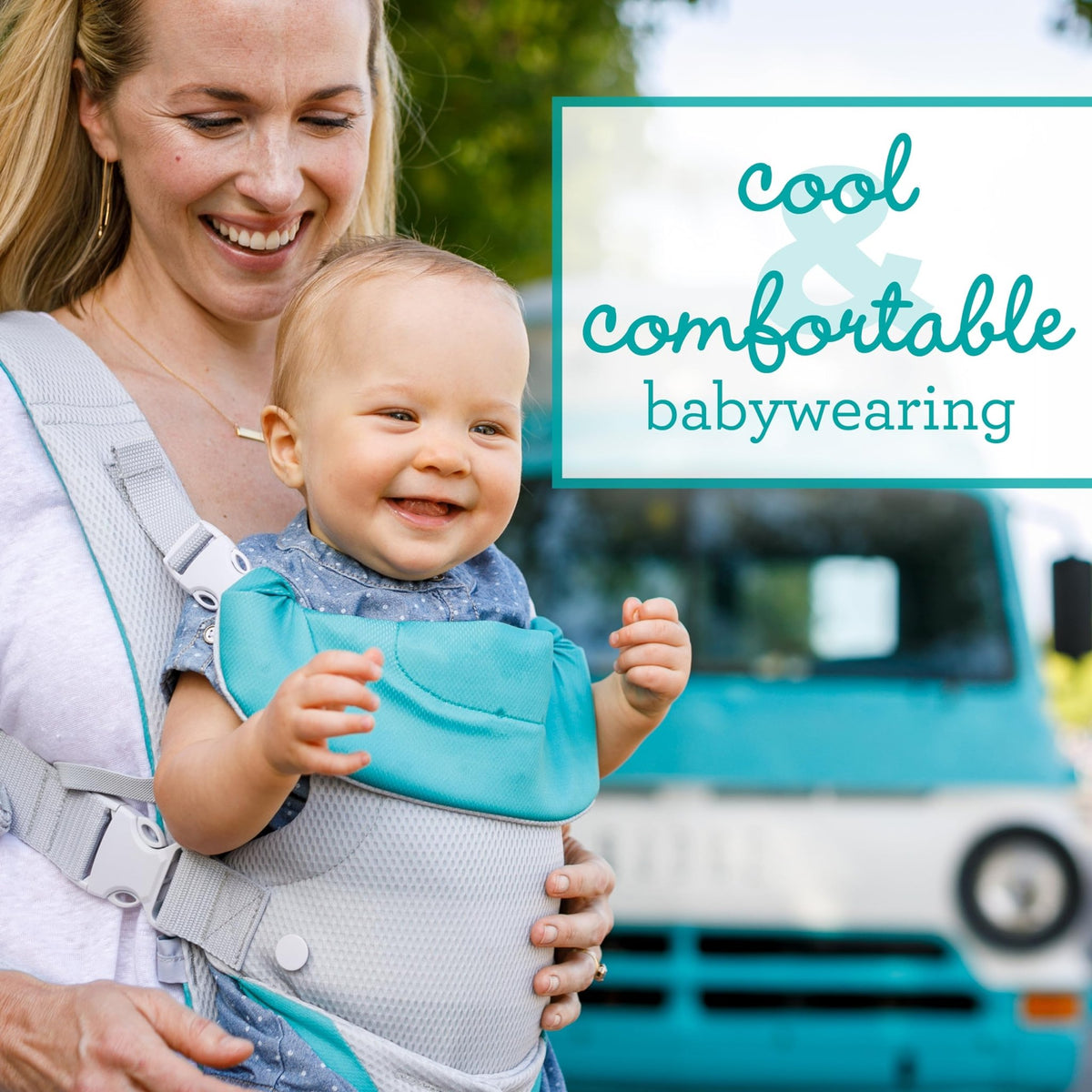 Infantino Flip 4-in-1 Baby Carrier Convertible Ergonomic, Rainbow - Jansha Store