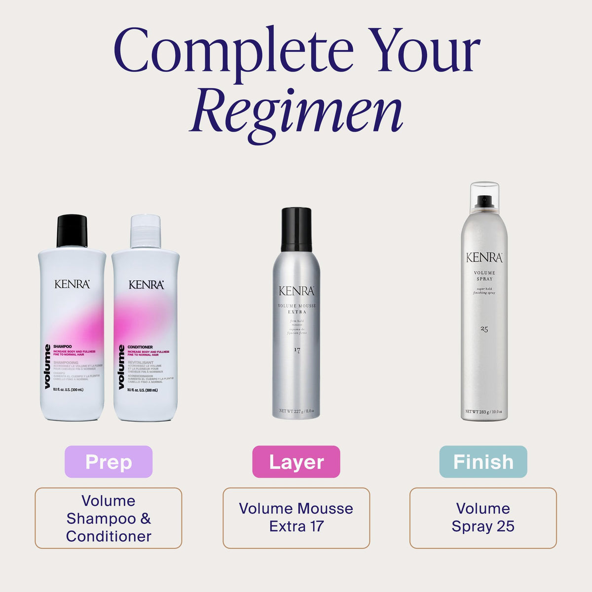 Kenra Professional Volume Spray 25 | Super Hold Finishing & Styling Hairspray | Flake-free & Fast-drying | Wind & Humidity Resistance | All Hair Types - Jansha Store
