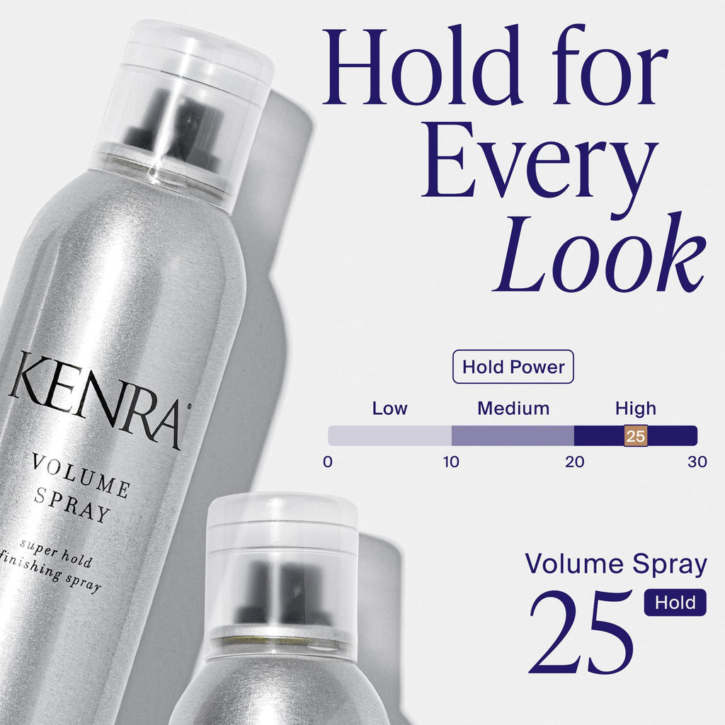 Kenra Professional Volume Spray 25 | Super Hold Finishing & Styling Hairspray | Flake-free & Fast-drying | Wind & Humidity Resistance | All Hair Types - Jansha Store