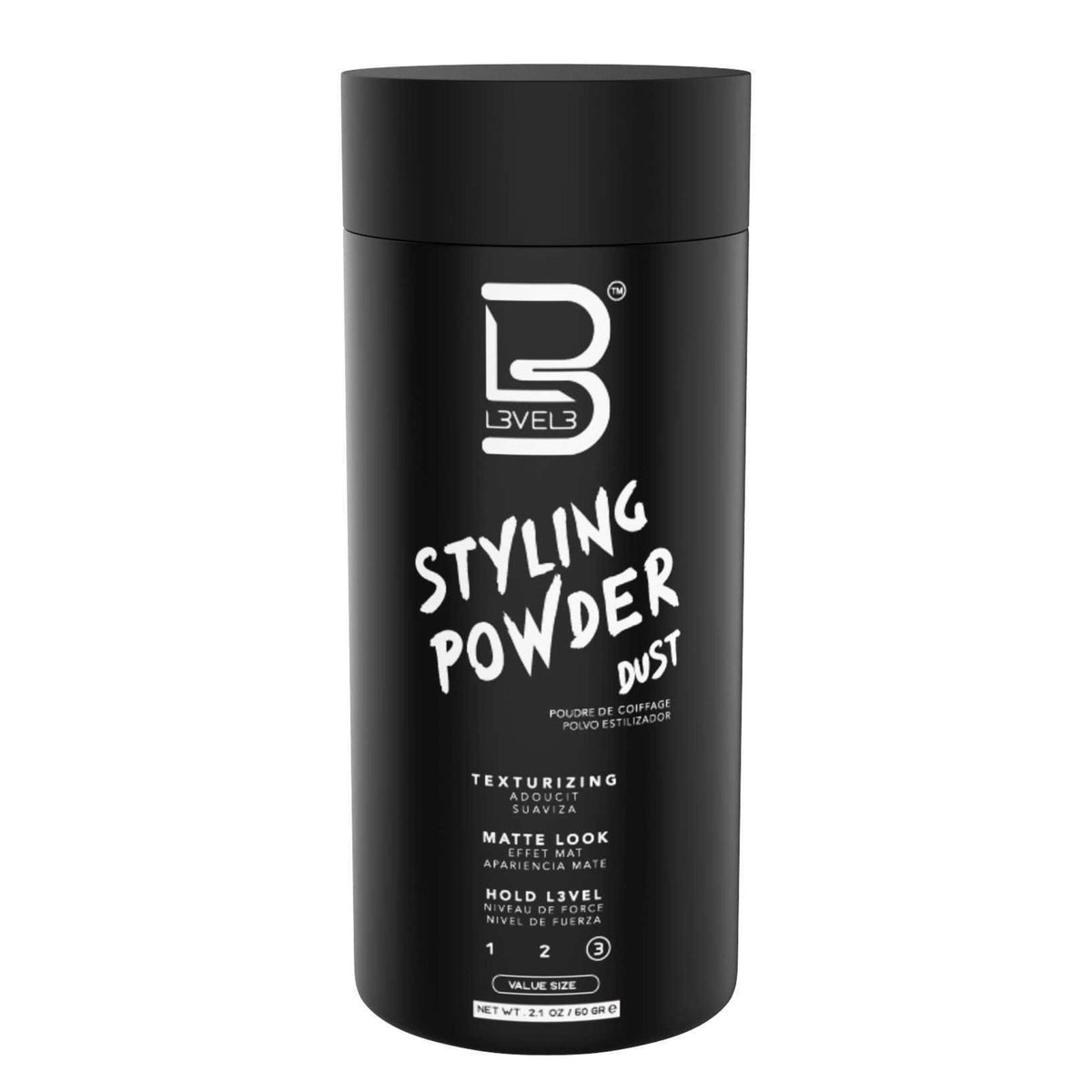 L3 Level 3 Hair Texture Powder for Men, Volume, Natural Look, 30 g - Jansha Store