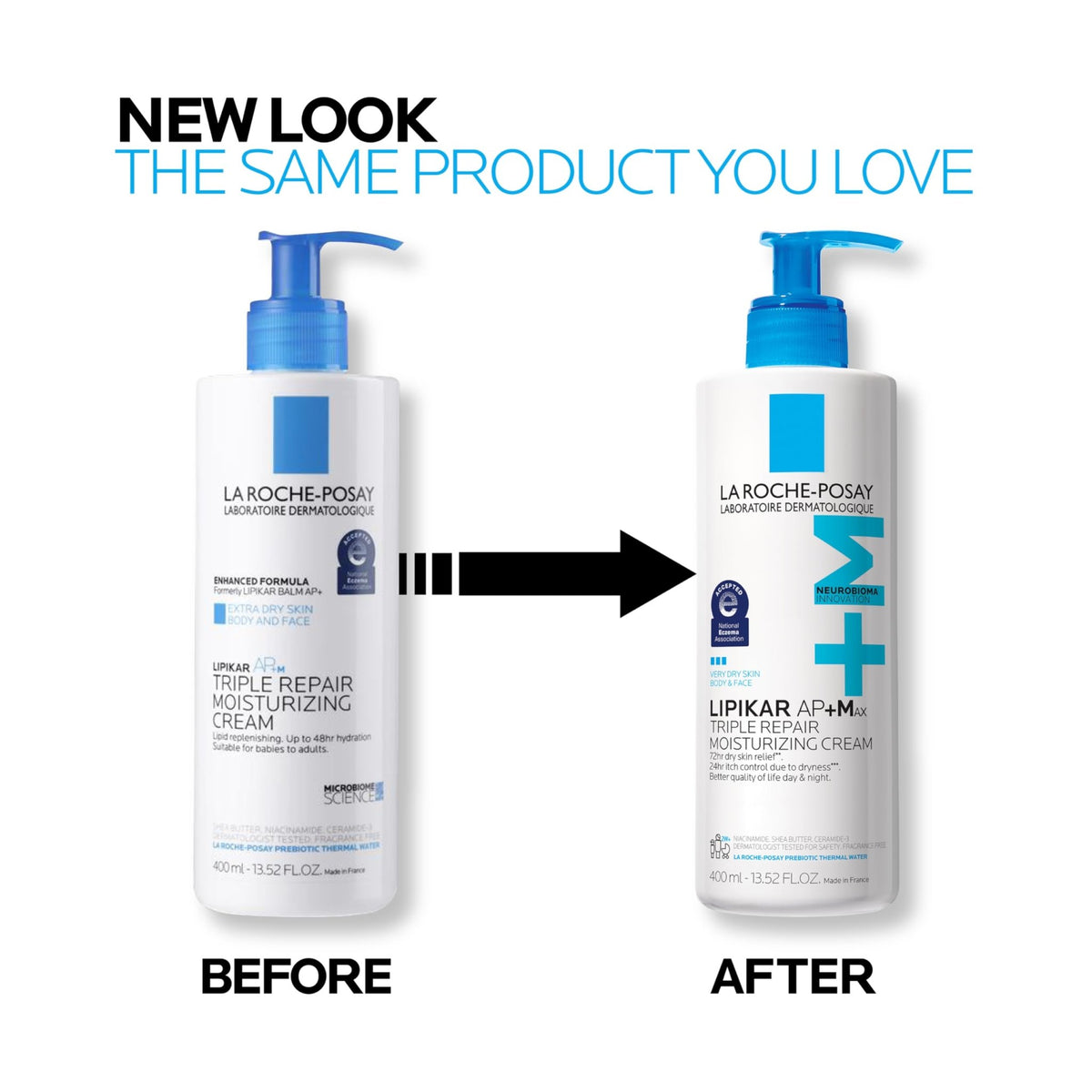 La Roche-Posay Lipikar AP+MAX Triple Repair Moisturizing Body Cream - Jansha Store