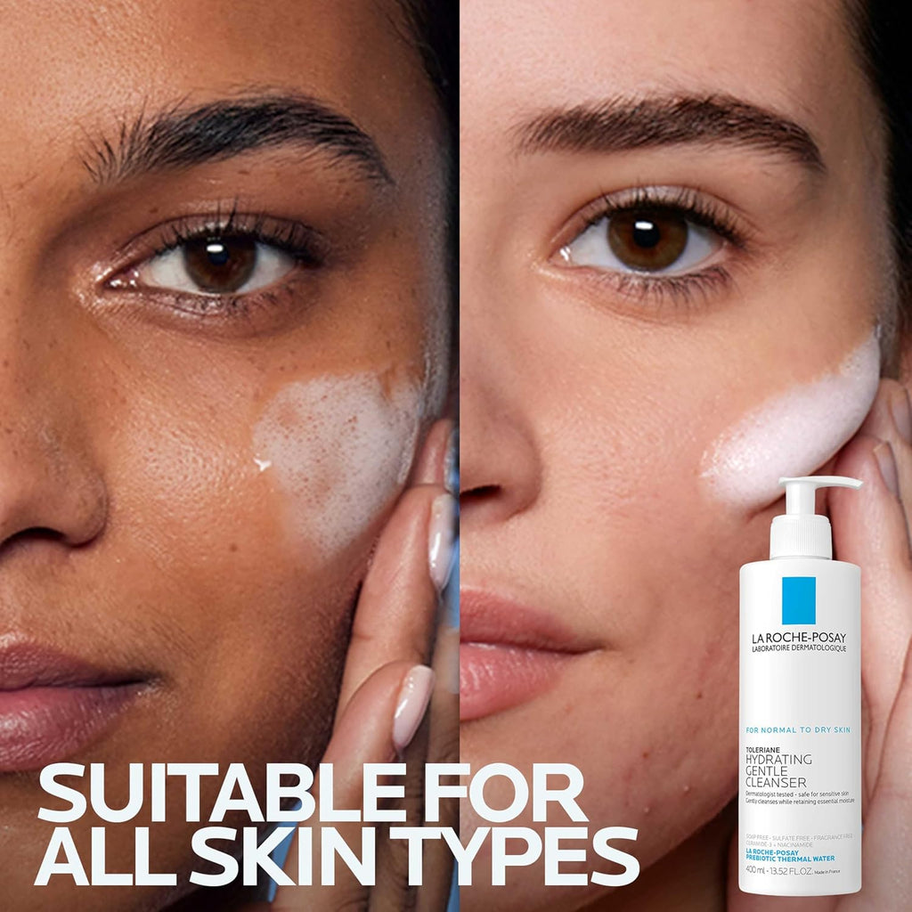 La Roche-Posay Toleriane Hydrating Gentle Facial Cleanser, with Niacinamide - Jansha Store
