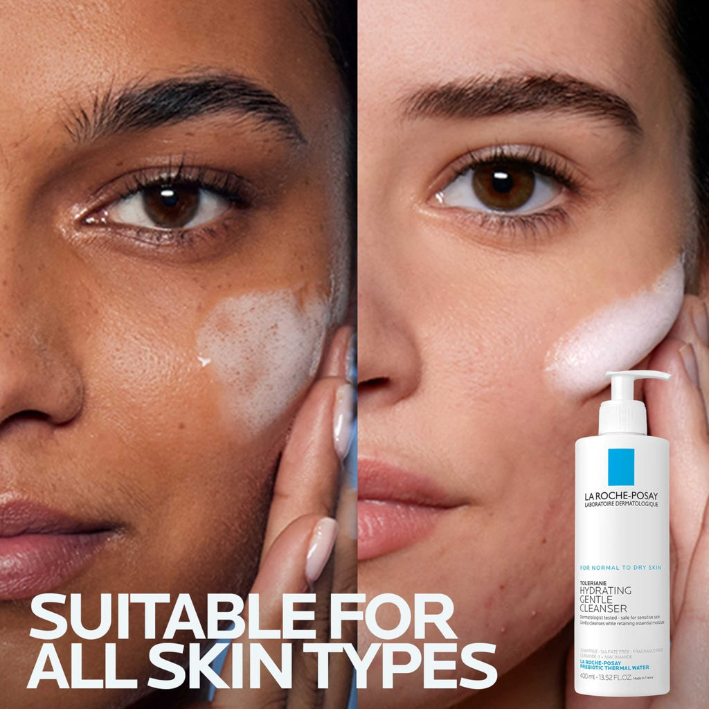 La Roche-Posay Toleriane Hydrating Gentle Facial Cleanser, with Niacinamide - Jansha Store