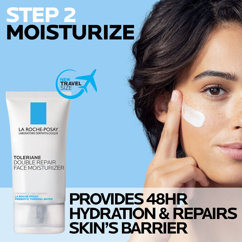 La Roche-Posay Toleriane Hydrating Gentle Facial Cleanser, with Niacinamide - Jansha Store