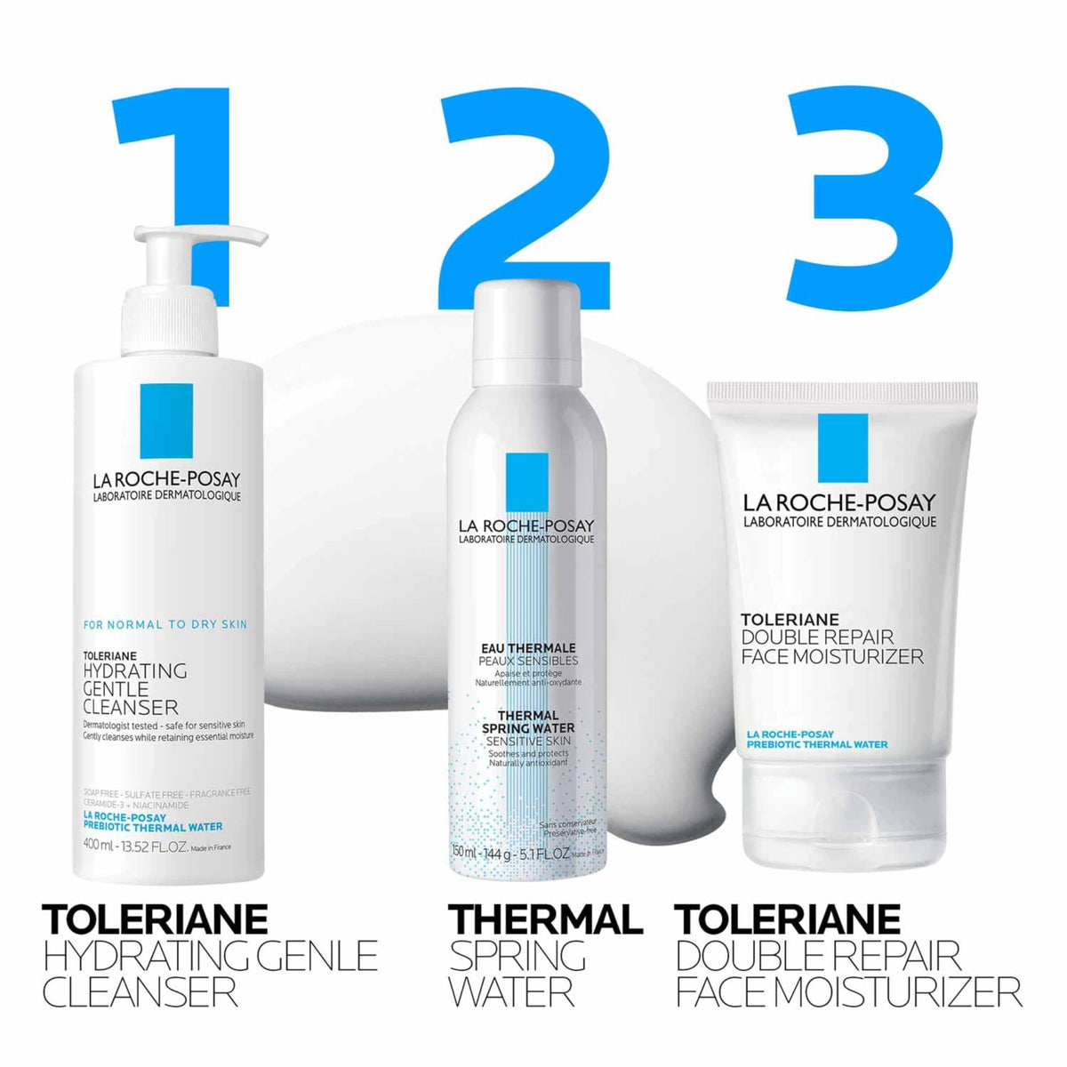 La Roche-Posay Toleriane Hydrating Gentle Facial Cleanser, with Niacinamide - Jansha Store