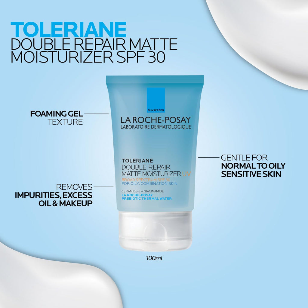 La Roche-Posay Toleriane Purifying Foaming Facial Cleanser with Niacinamide - Jansha Store