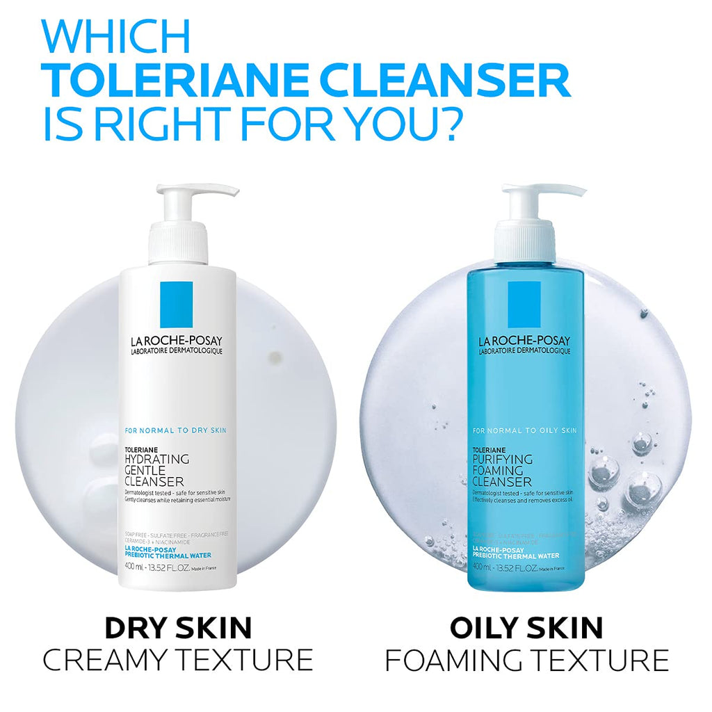 La Roche-Posay Toleriane Purifying Foaming Facial Cleanser with Niacinamide - Jansha Store