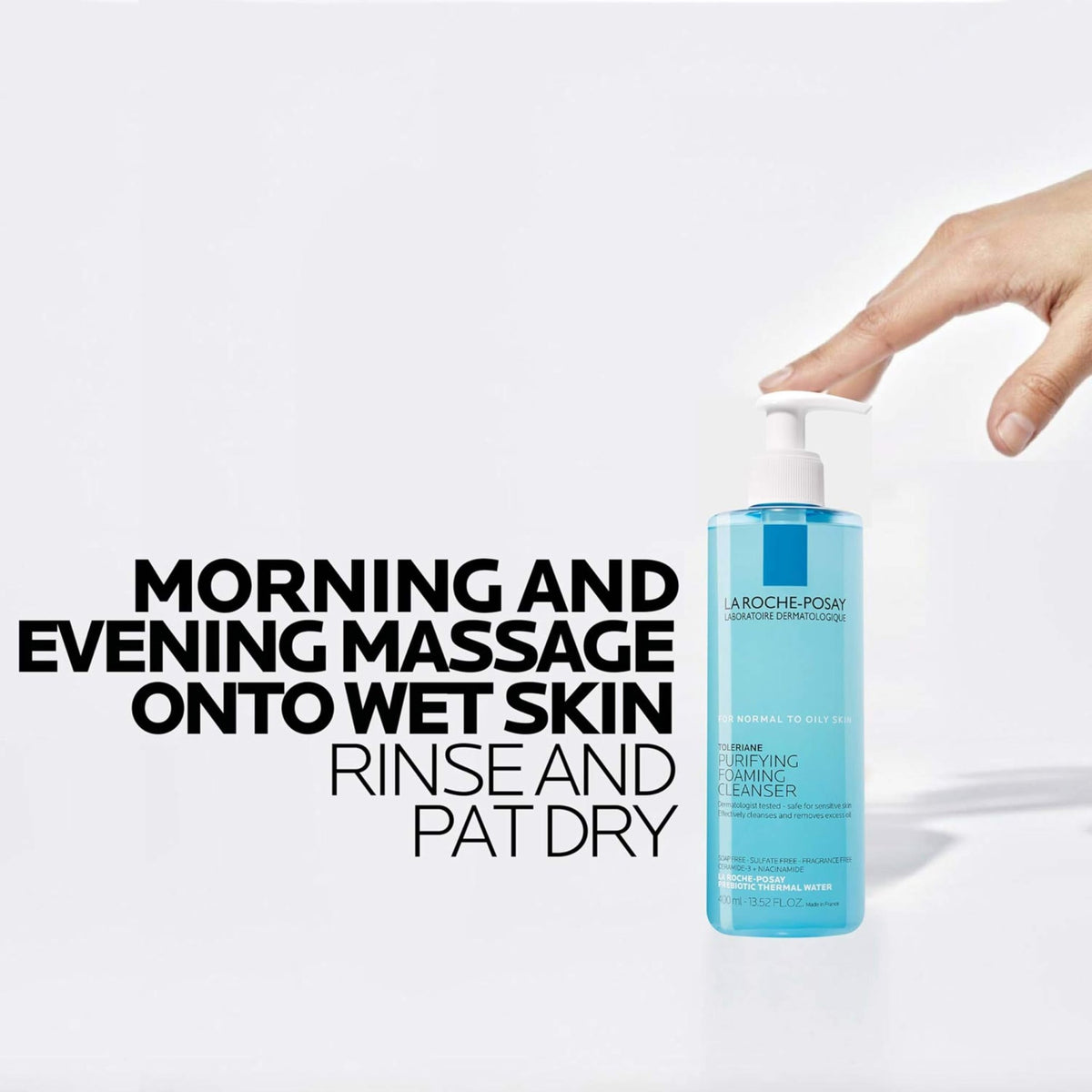 La Roche-Posay Toleriane Purifying Foaming Facial Cleanser with Niacinamide - Jansha Store
