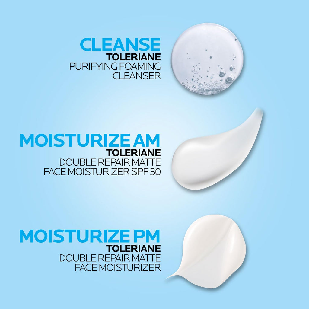 La Roche-Posay Toleriane Purifying Foaming Facial Cleanser with Niacinamide - Jansha Store