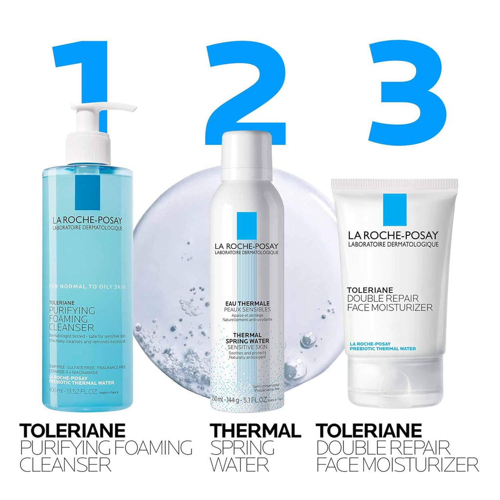 La Roche-Posay Toleriane Purifying Foaming Facial Cleanser with Niacinamide - Jansha Store