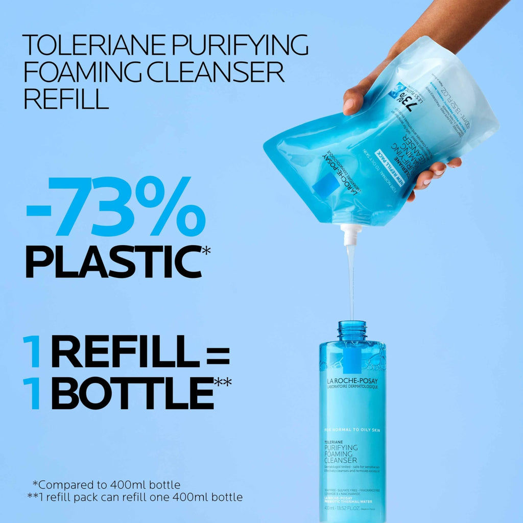 La Roche-Posay Toleriane Purifying Foaming Facial Cleanser with Niacinamide - Jansha Store
