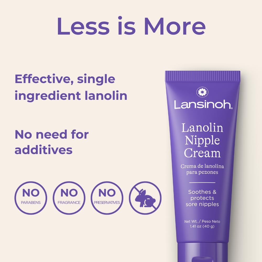 Lansinoh Lanolin Nipple Cream, 1.41 Ounces - Jansha Store