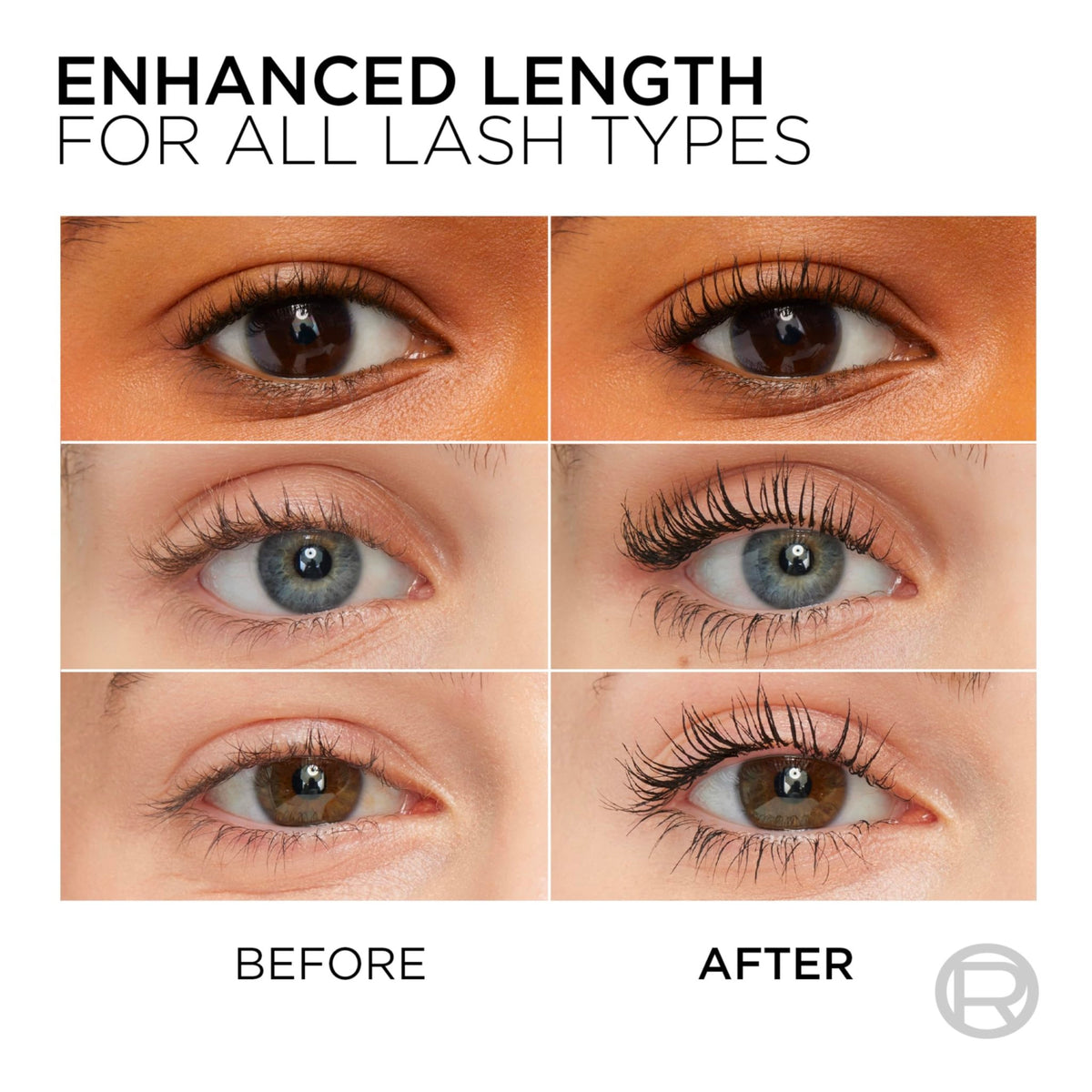 L’Oreal Paris Original Telescopic Mascara, Lengthening, Blackest Black - Jansha Store
