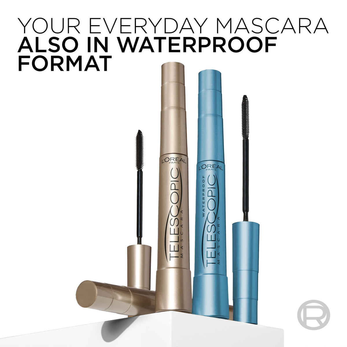 L’Oreal Paris Original Telescopic Mascara, Lengthening, Blackest Black - Jansha Store