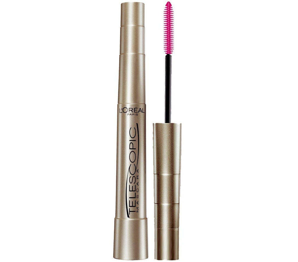 L’Oreal Paris Original Telescopic Mascara, Lengthening, Blackest Black - Jansha Store