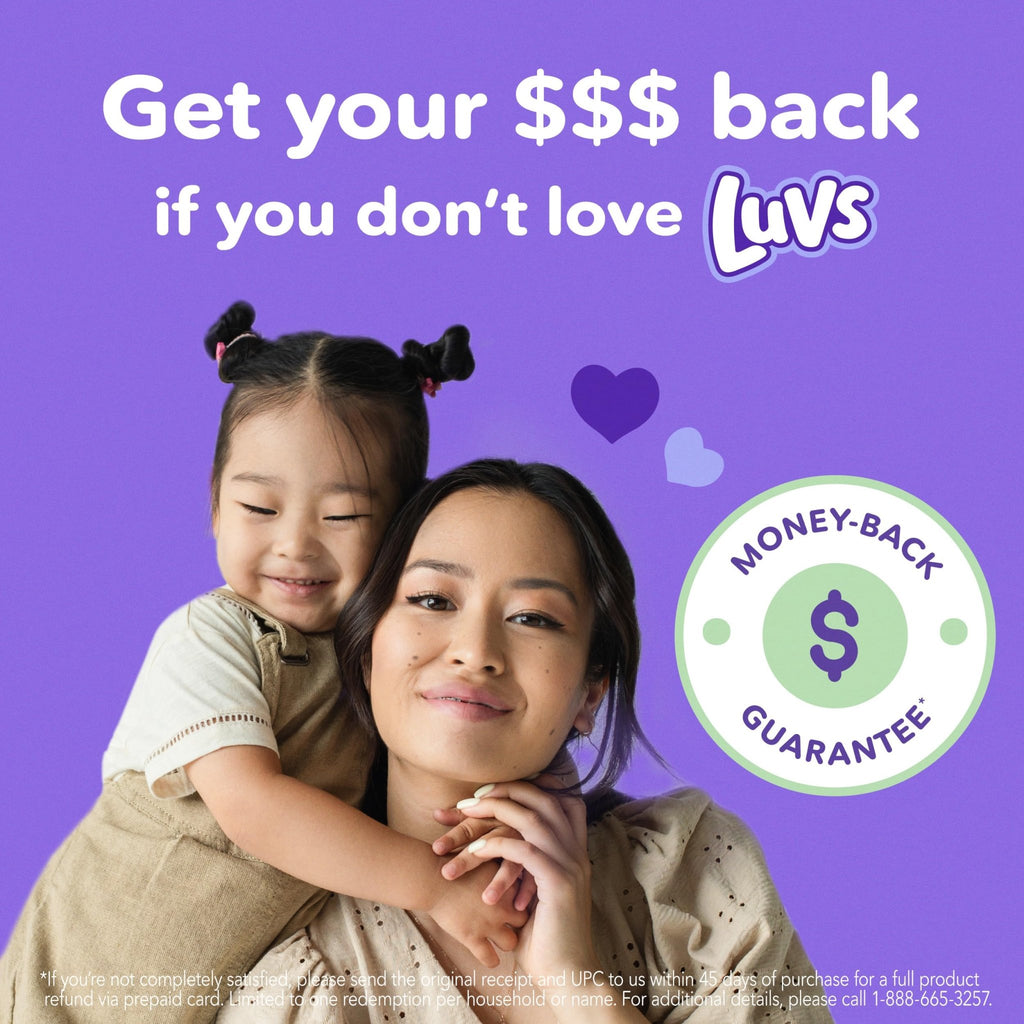 Luvs Size 8 Baby Diapers, Platinum Protection Bluey Diapers for Day & Night,Size 8 (46+ lb), 108 Count - Jansha Store