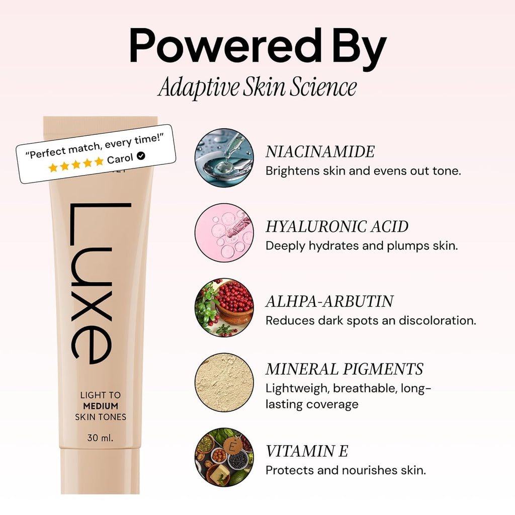 Luxe Color Changing Foundation – Medium - Jansha Store