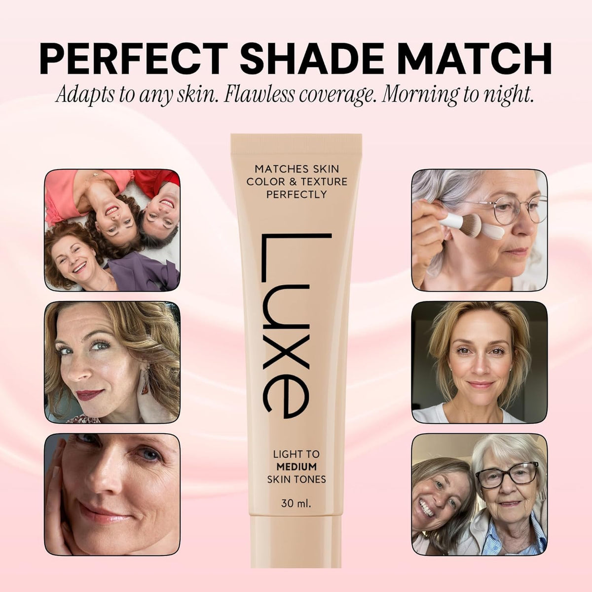 Luxe Color Changing Foundation – Medium - Jansha Store