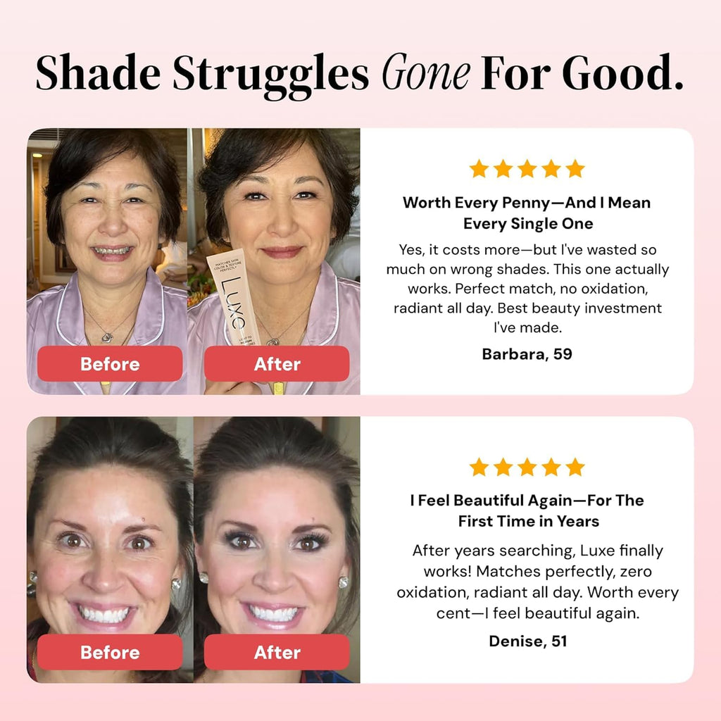 Luxe Color Changing Foundation – Medium - Jansha Store