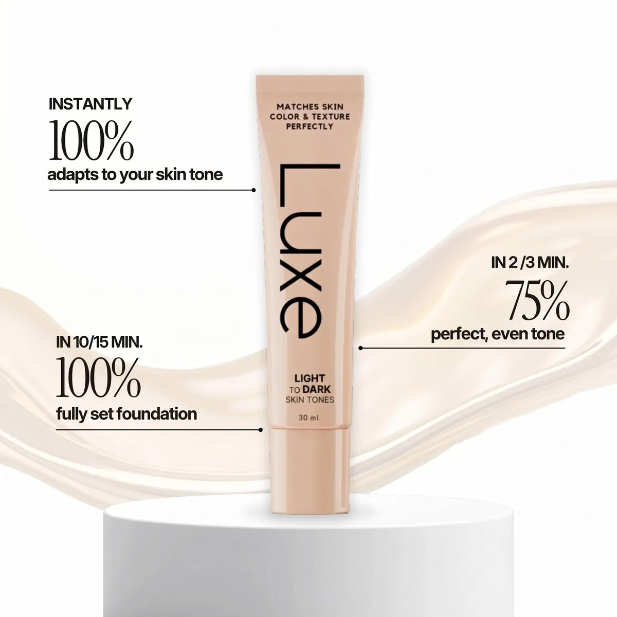 Luxe Color Changing Foundation – Medium - Jansha Store