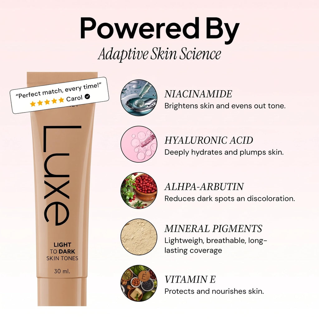 Luxe Color Changing Foundation – Medium - Jansha Store