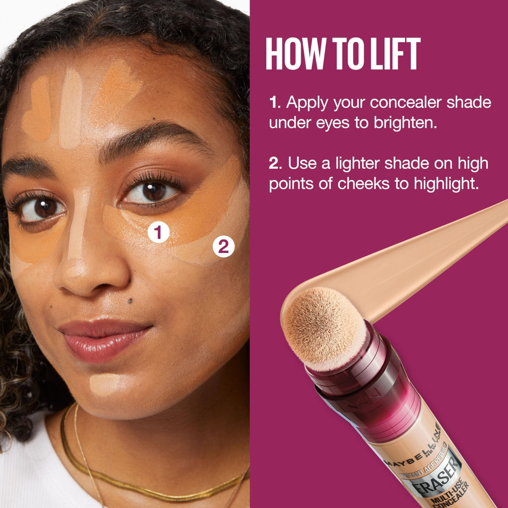 Maybelline Instant Age Rewind Eraser Dark Circles Multi-Use Concealer, 110 - Jansha Store
