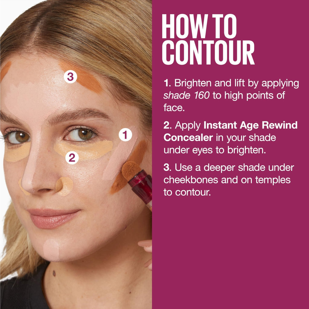 Maybelline Instant Age Rewind Eraser Dark Circles Multi-Use Concealer, 110 - Jansha Store