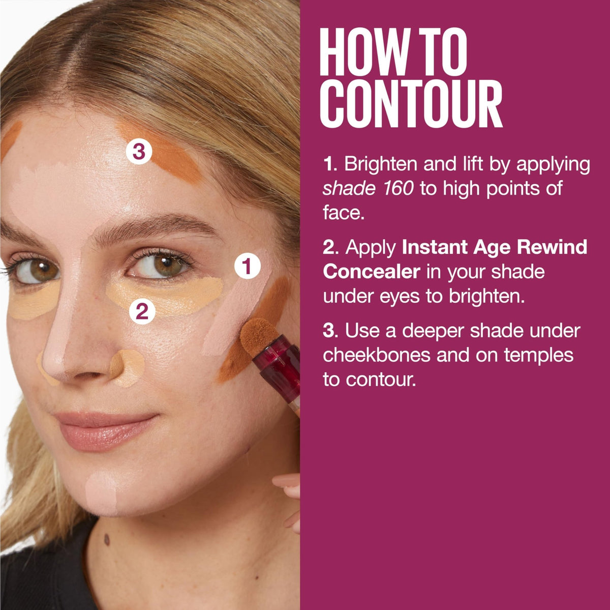 Maybelline Instant Age Rewind Eraser Dark Circles Multi-Use Concealer, 110 - Jansha Store