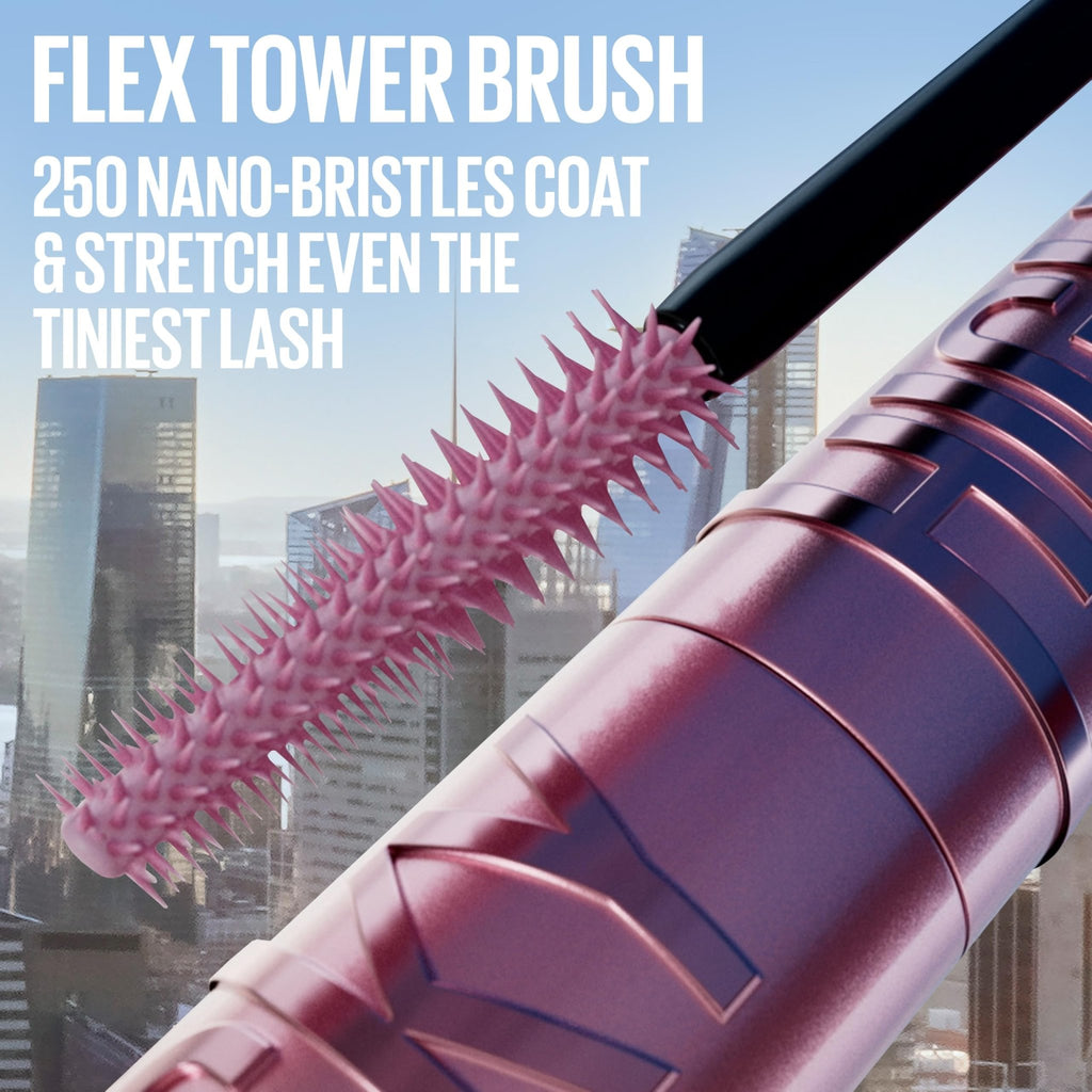Maybelline Lash Sensational Sky High Washable Mascara Makeup, Volumizing, Lengthening, Defining, Curling, Multiplying, Buildable Formula, Blackest Black, 1 Count - Jansha Store