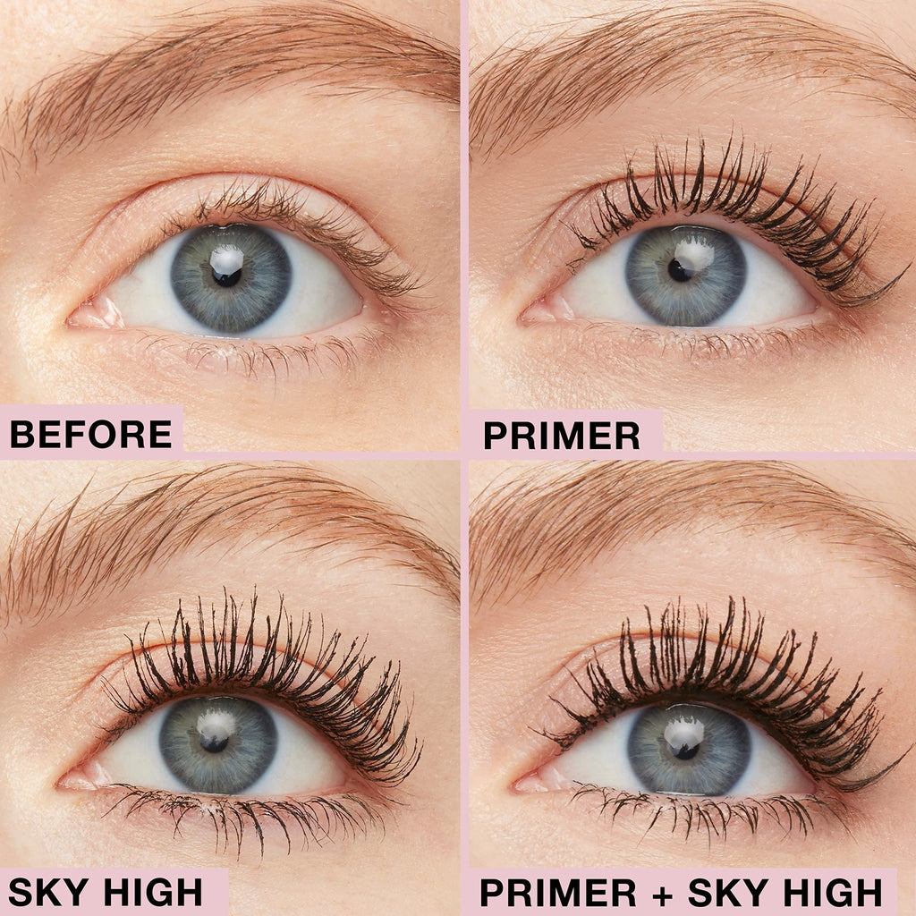 Maybelline Lash Sensational Sky High Washable Mascara Makeup, Volumizing, Lengthening, Defining, Curling, Multiplying, Buildable Formula, Blackest Black, 1 Count - Jansha Store