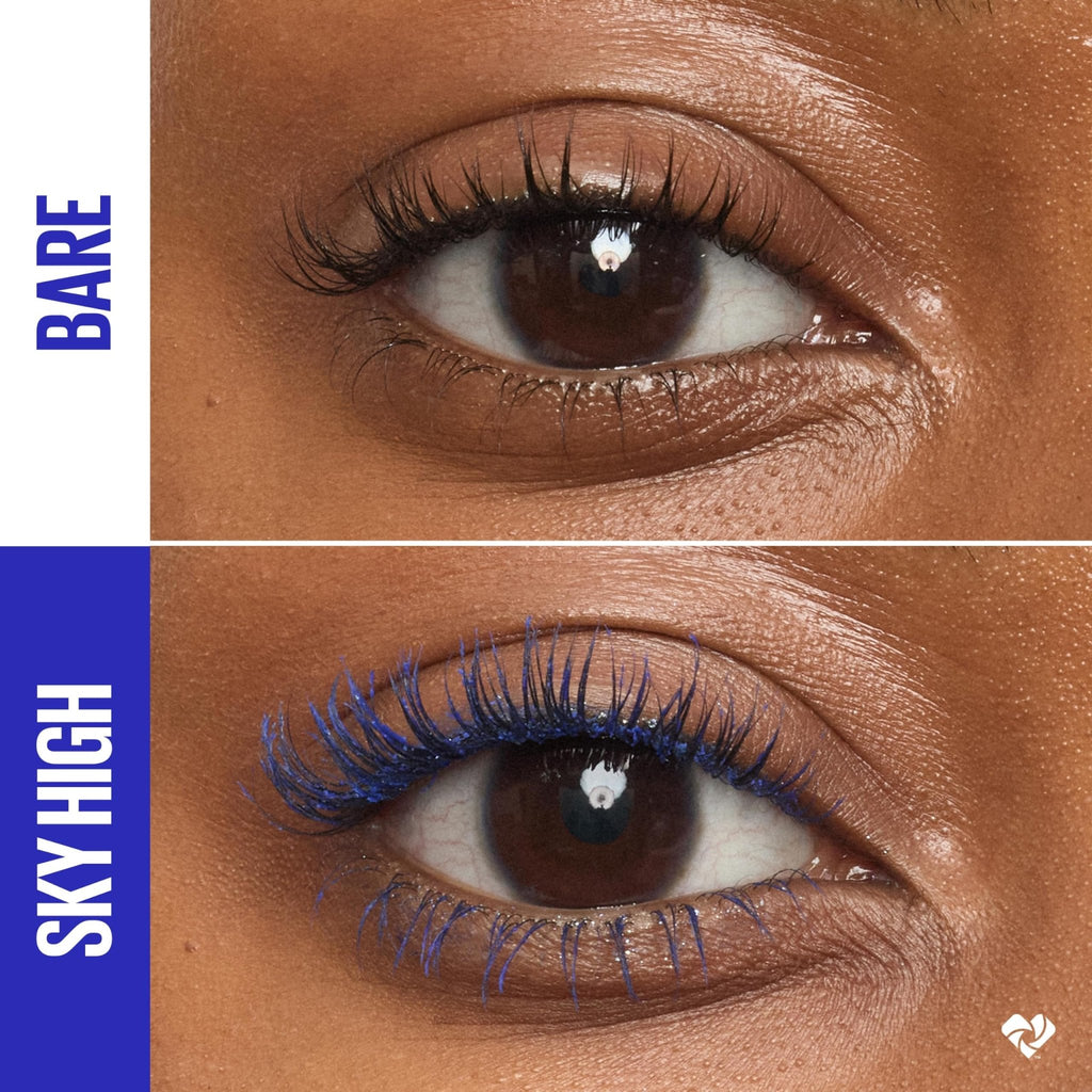 Maybelline Lash Sensational Sky High Washable Mascara Makeup, Volumizing, Lengthening, Defining, Curling, Multiplying, Buildable Formula, Blackest Black, 1 Count - Jansha Store