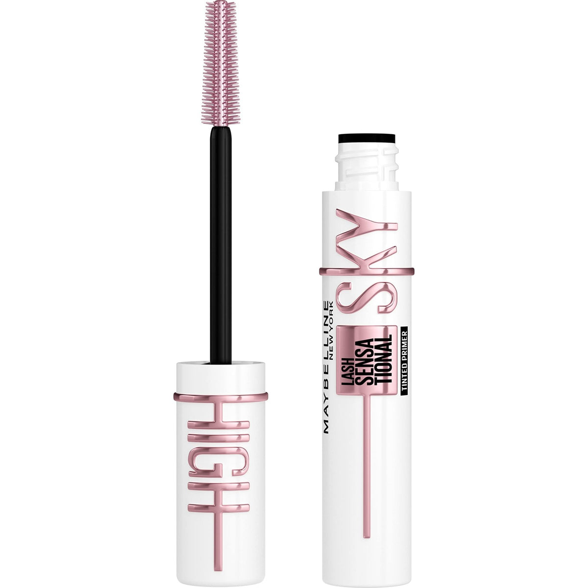 Maybelline Lash Sensational Sky High Washable Mascara Makeup, Volumizing, Lengthening, Defining, Curling, Multiplying, Buildable Formula, Blackest Black, 1 Count - Jansha Store