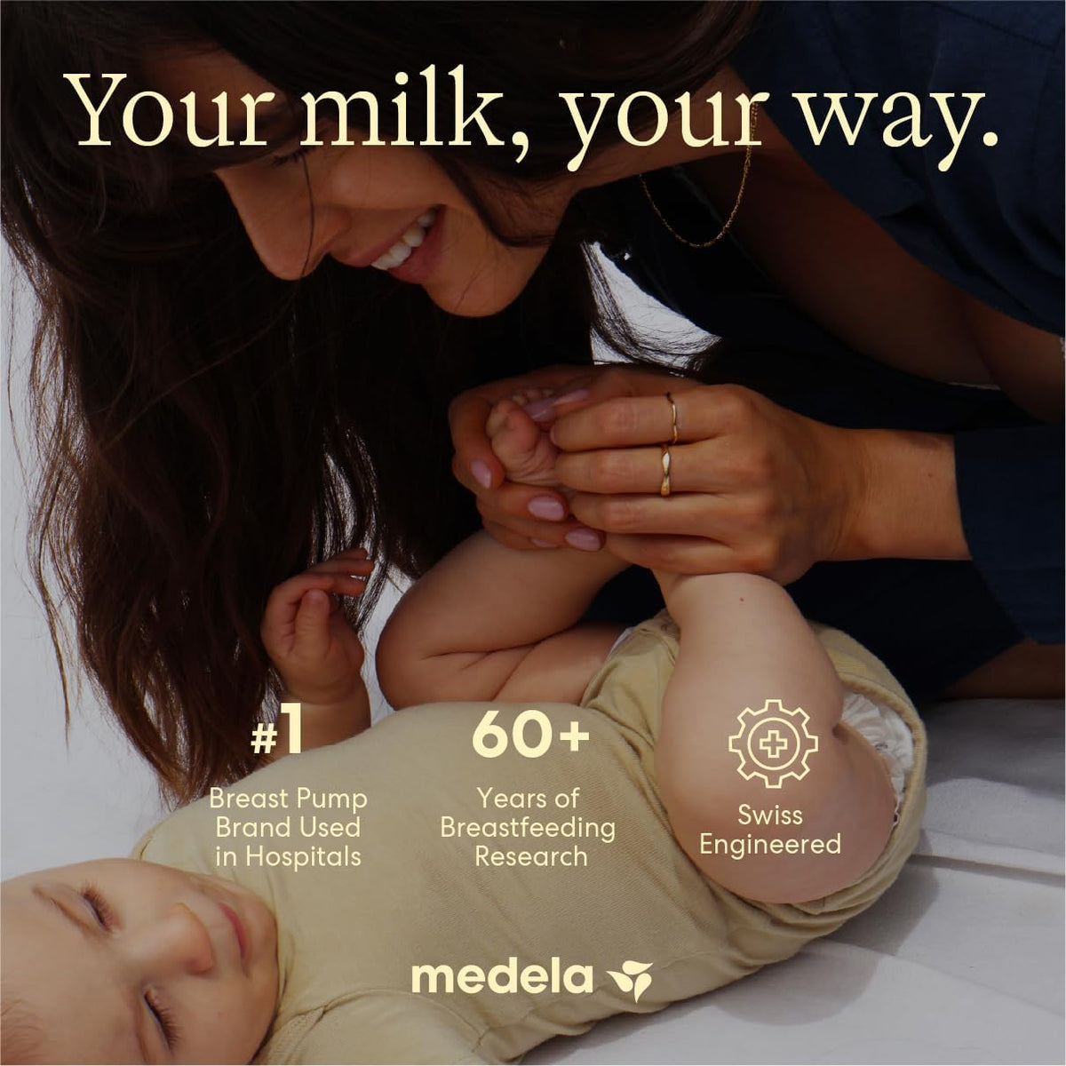 Medela Harmony Manual Breast Pump, On-the-Go, More Milk Output - Jansha Store