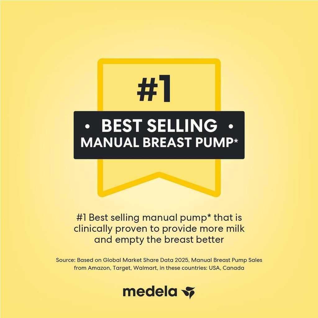 Medela Harmony Manual Breast Pump, On-the-Go, More Milk Output - Jansha Store