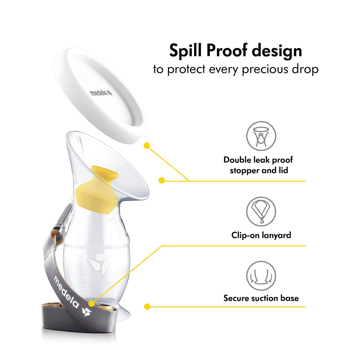 Medela Harmony Manual Breast Pump, On-the-Go, More Milk Output - Jansha Store