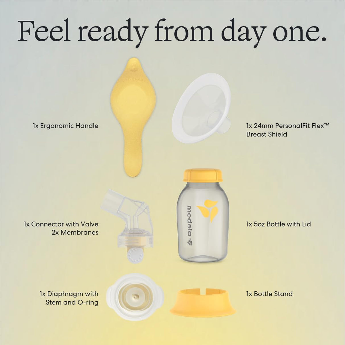 Medela Harmony Manual Breast Pump, On-the-Go, More Milk Output - Jansha Store