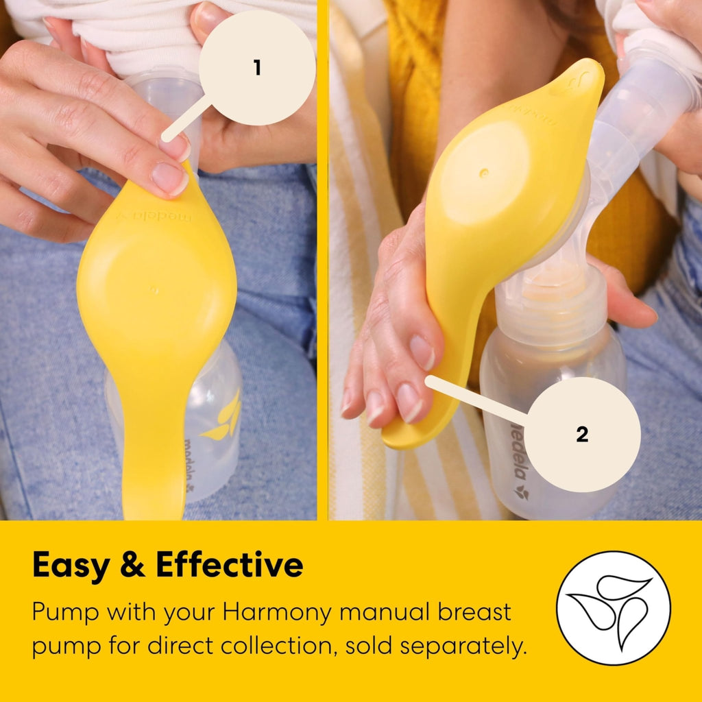 Medela Harmony Manual Breast Pump, On-the-Go, More Milk Output - Jansha Store