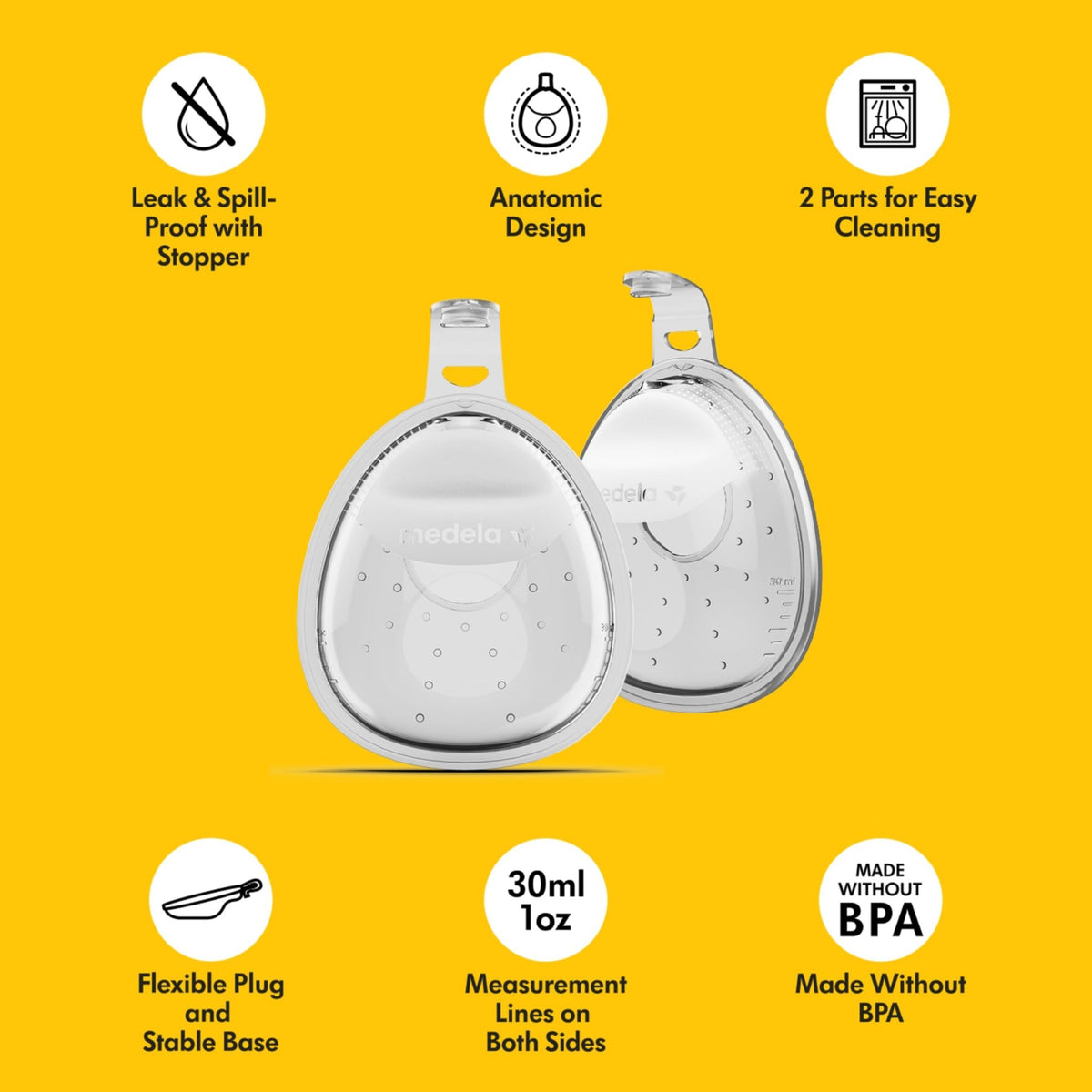 Medela Harmony Manual Breast Pump, On-the-Go, More Milk Output - Jansha Store