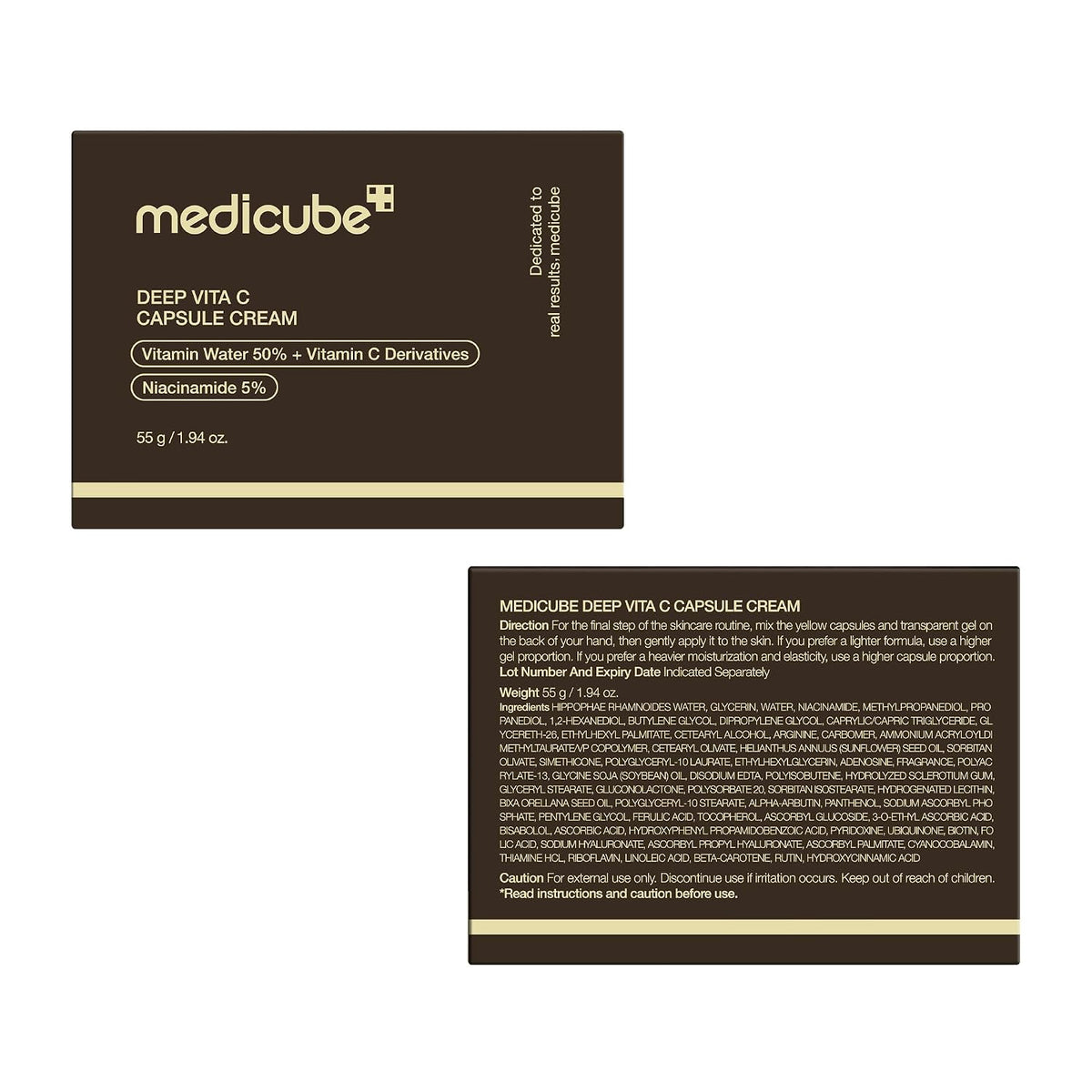 medicube Capsule Cream with Deep Vitamin C for Radiance - Jansha Store