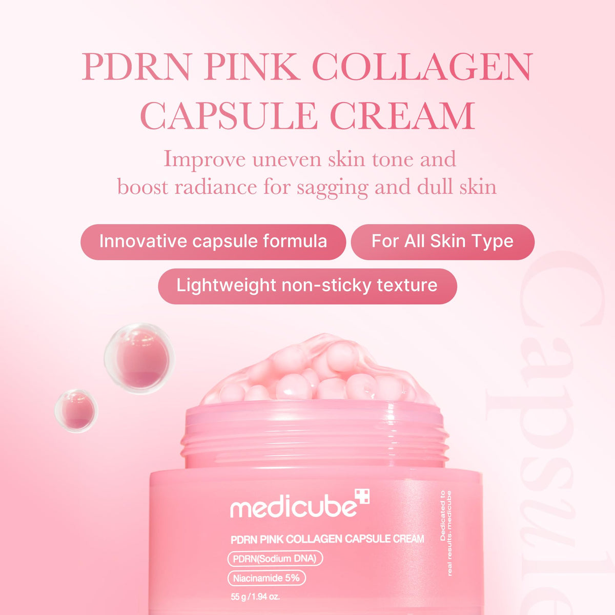 medicube Capsule Cream with Deep Vitamin C for Radiance - Jansha Store