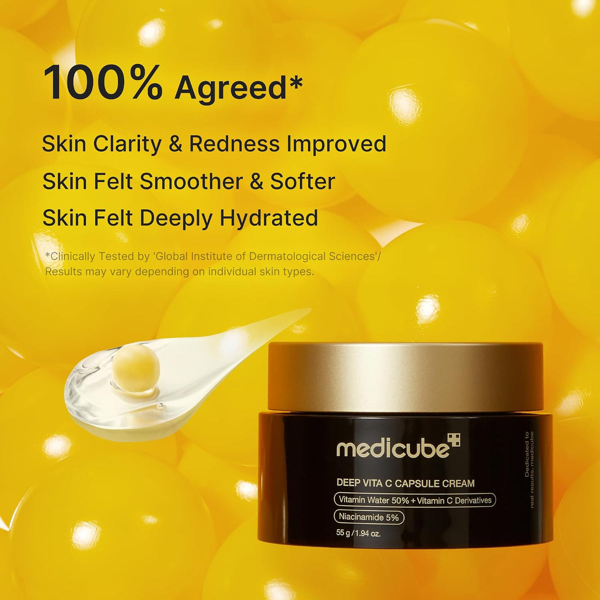 medicube Capsule Cream with Deep Vitamin C for Radiance - Jansha Store
