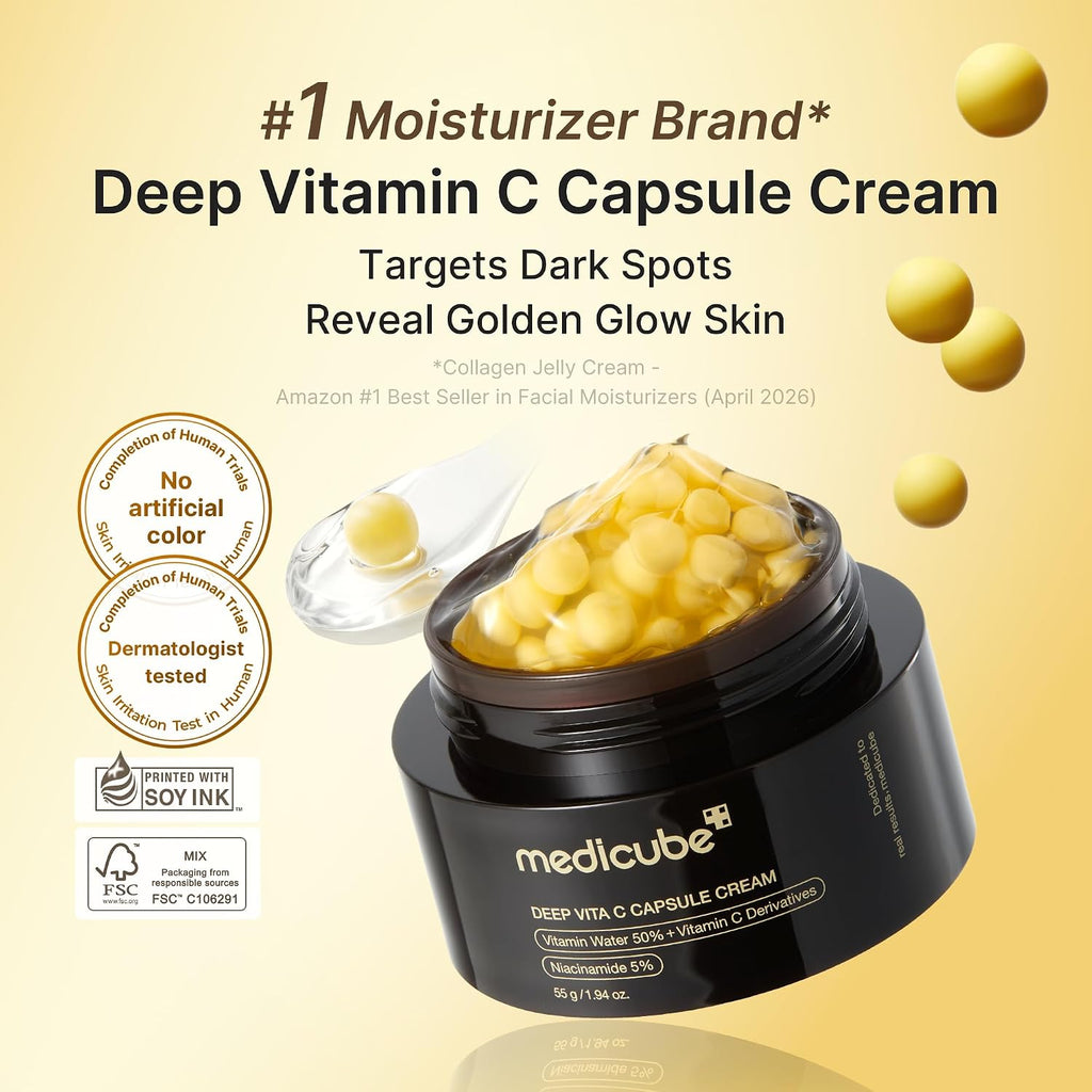 medicube Capsule Cream with Deep Vitamin C for Radiance - Jansha Store