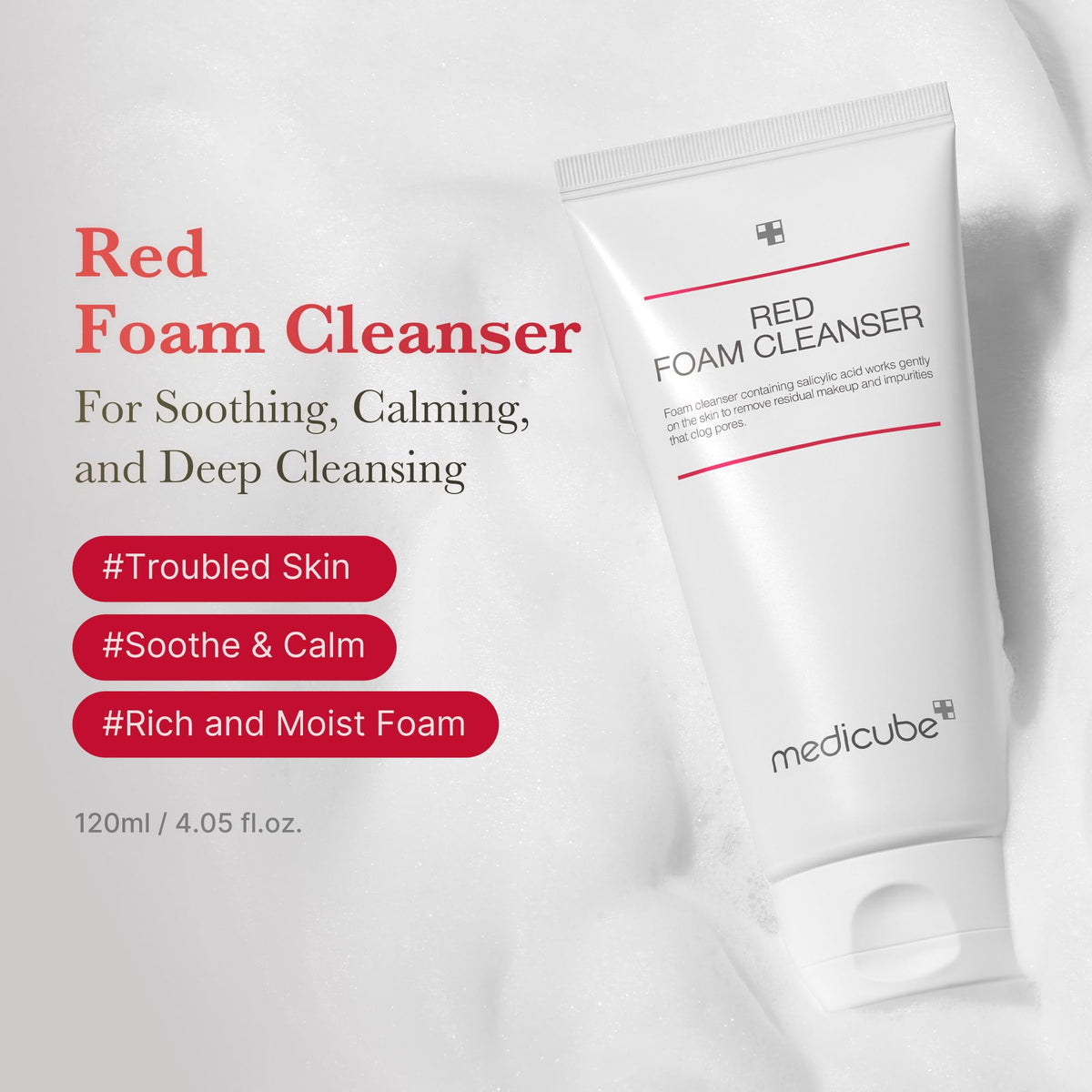 medicube Facial Cleanser Zero Pore Capsule Foam Cleanser - Jansha Store