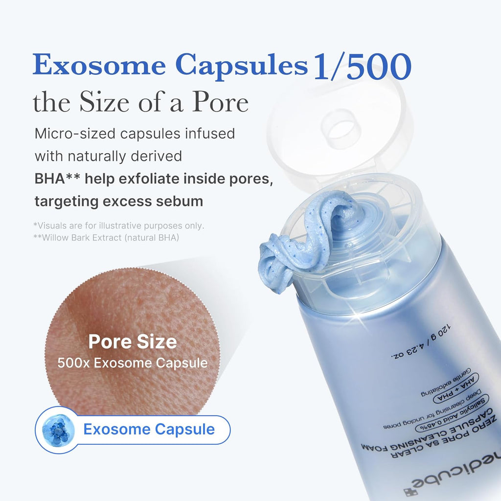 medicube Facial Cleanser Zero Pore Capsule Foam Cleanser - Jansha Store