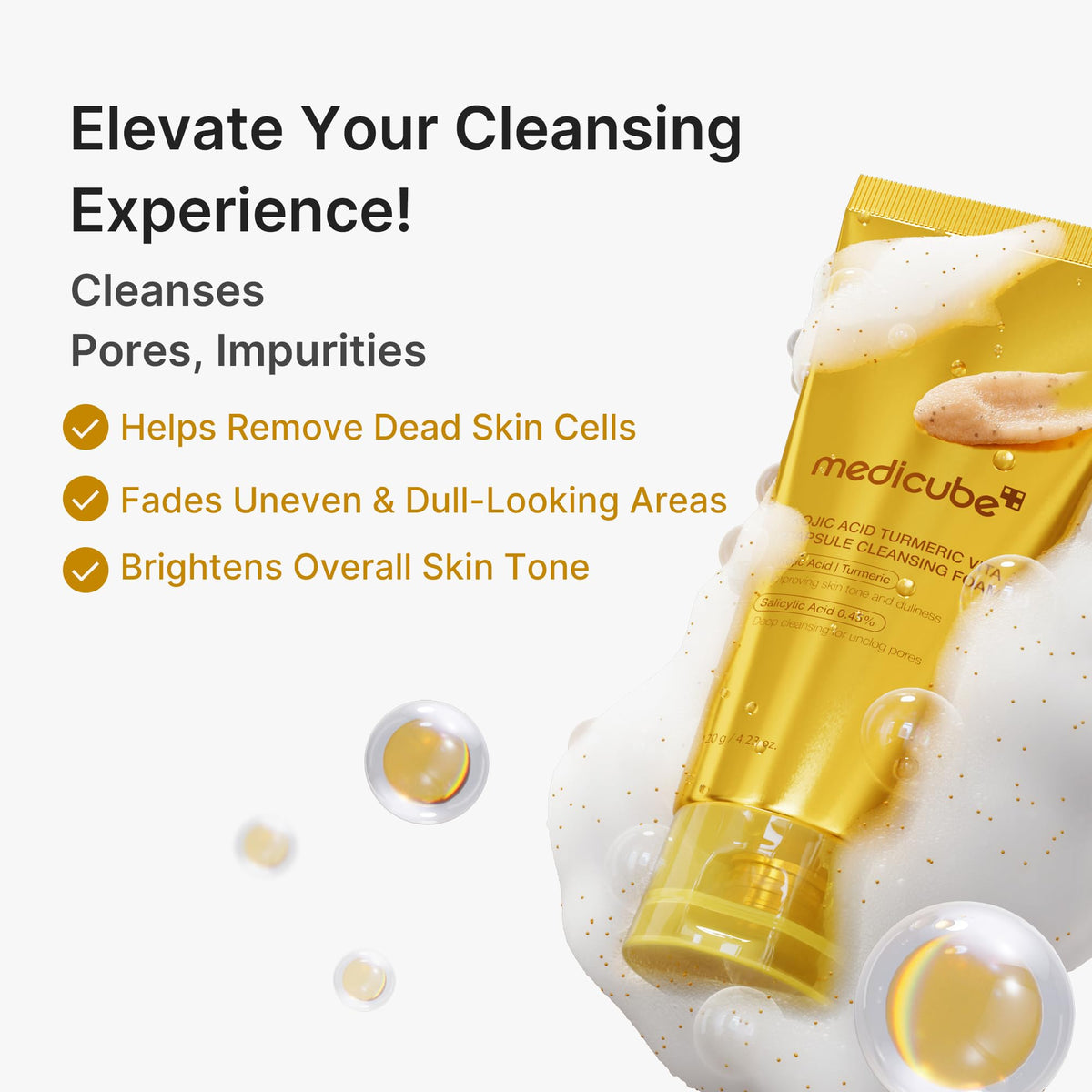 medicube Facial Cleanser Zero Pore Capsule Foam Cleanser - Jansha Store