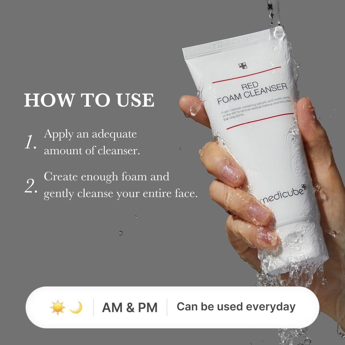 medicube Facial Cleanser Zero Pore Capsule Foam Cleanser - Jansha Store