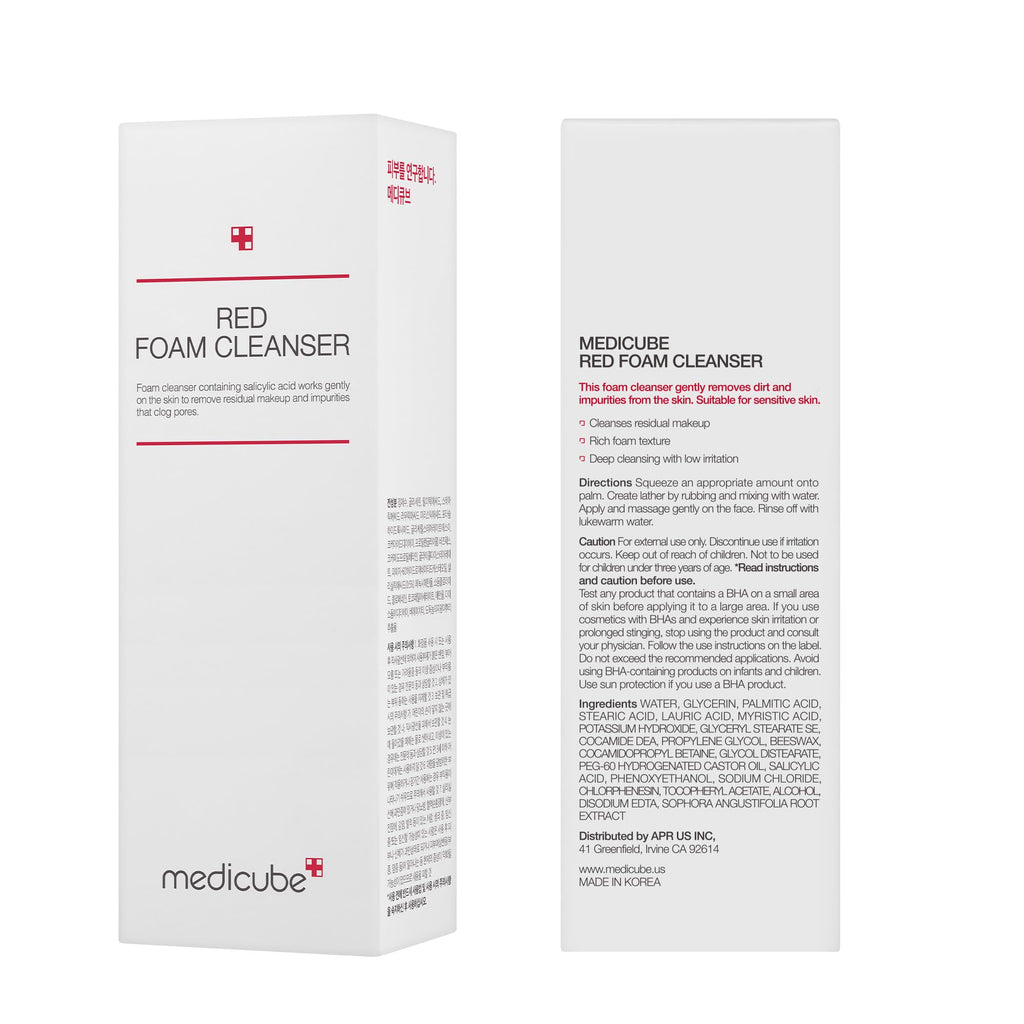 medicube Facial Cleanser Zero Pore Capsule Foam Cleanser - Jansha Store