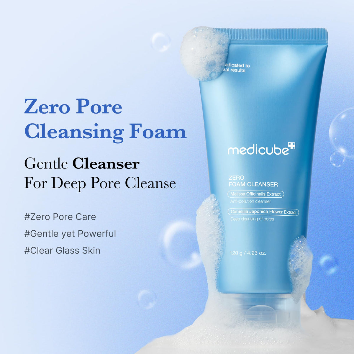medicube Facial Cleanser Zero Pore Capsule Foam Cleanser - Jansha Store